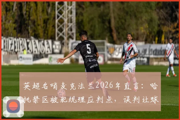 英超名哨麦克法兰2026年直言:哈托禁区被犯规理应判点,误判让球员拼搏付诸东流